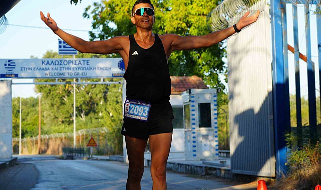 Edirne'de maraton coşkusu: 1071 sporcu hem koştu hem eğlendi