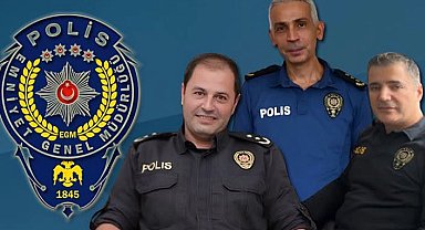 Edirne'nin üç ilçesinde Emniyet Müdürleri yer değiştirdi