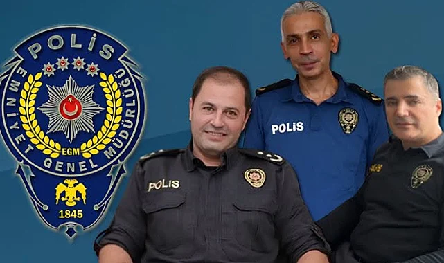 Edirne'nin üç ilçesinde Emniyet Müdürleri yer değiştirdi
