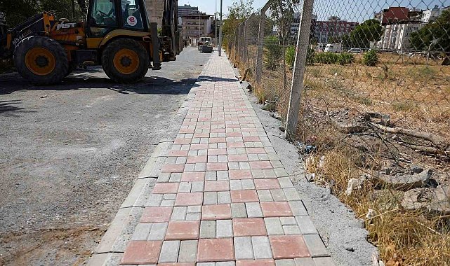Efeler'de asfaltlama çalışmaları devam ediyor