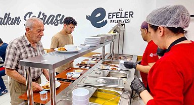 Efeler'de Kent Lokantası vatandaşın sofrasına destek oluyor