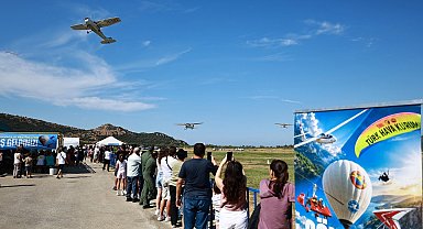 Efes Selçuk'ta THK Havacılık Festivali gökyüzüyle buluşturdu