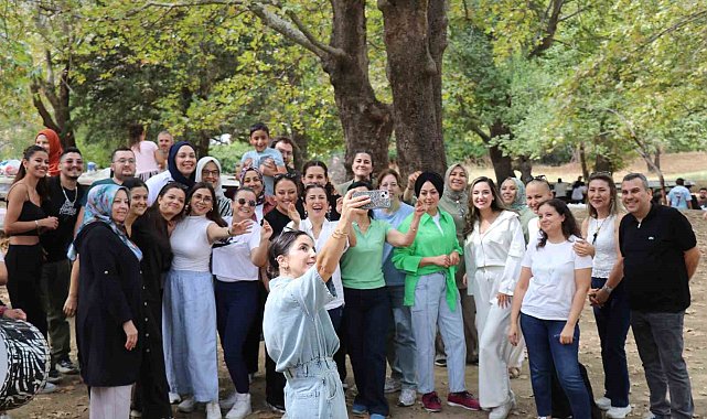 Egekent Hastanesi çalışanları yılın yorgunluğunu attı
