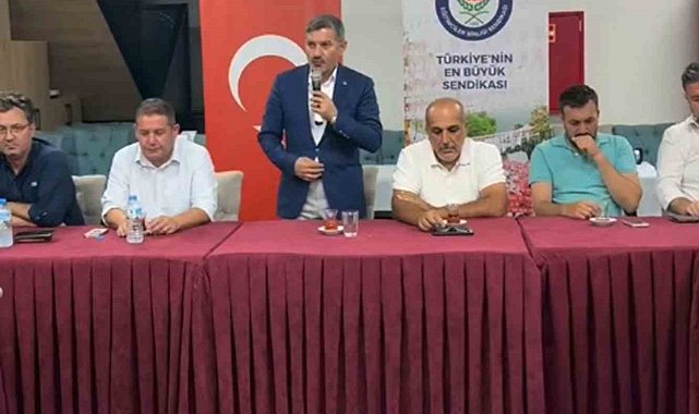 Eğitim Bir-Sen Muğla Şube Başkanı Uçak Fethiye'de iş yeri temsilcileri ve üyeler ile buluştu