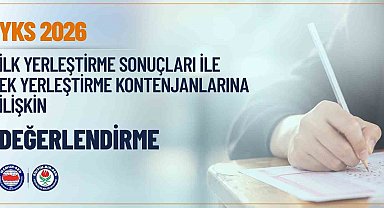Eğitim-Bir-Sen: "2026 YKS ilk ve ek yerleştirme sonuçları, yükseköğretimde kontenjan politikasının yeni bir yaklaşımla ele alınması gerektiğini göstermektedir"
