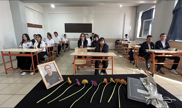 Eğitim yuvasında hüzünlü ilk gün: Yüksekova'da vefat eden fizik öğretmeni İkram Anuk unutulmadı