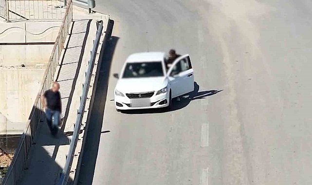 Ehliyetsiz sürücünün koltuk hamlesi drona takıldı: 240 bin lira ceza uygulandı