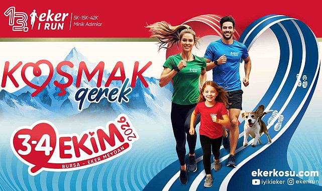 Eker I Run 13'üncü yılında yeniliklerle geliyor