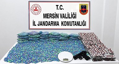Ekipler baskın yaptı, 70 bin adet uyuşturucu hap ele geçirildi