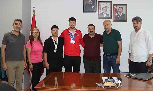 Elazığ Belediyespor sporcusu Avrupa ikinci oldu