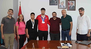 Elazığ Belediyespor sporcusu Avrupa ikinci oldu