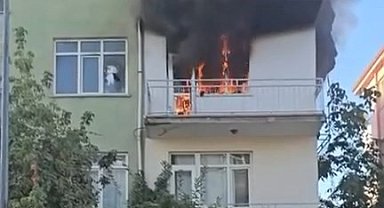 Elazığ'da ev yangını