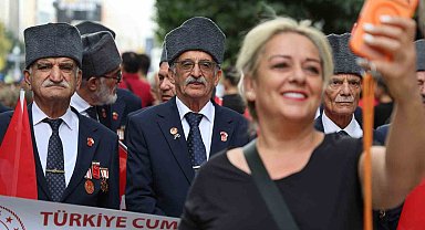 Elazığ'da "Gaziler Günü" yürüyüşü