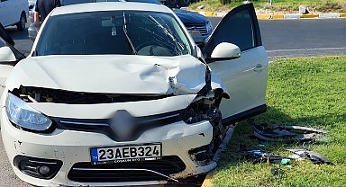 Elazığ'da trafik kazası: 1 yaralı