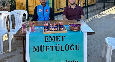 Emet İlçe Müftülüğünce KYK Yurdunda gençlere yönelik faaliyetler tanıtıldı