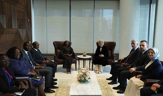 Emine Erdoğan, Kenya Cumhurbaşkanı'nın eşi Rachel Ruto ile görüştü