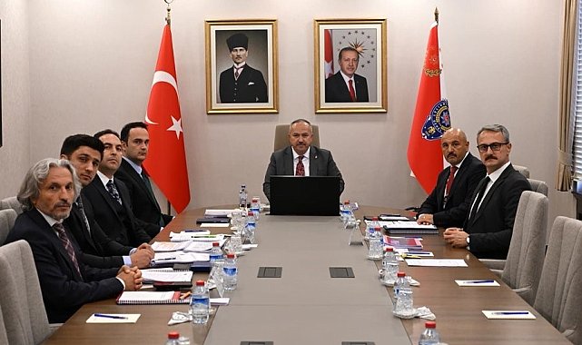 Emniyet Genel Müdürü Fidan başkanlığında "Uyuşturucu Raporu Değerlendirme Toplantısı"