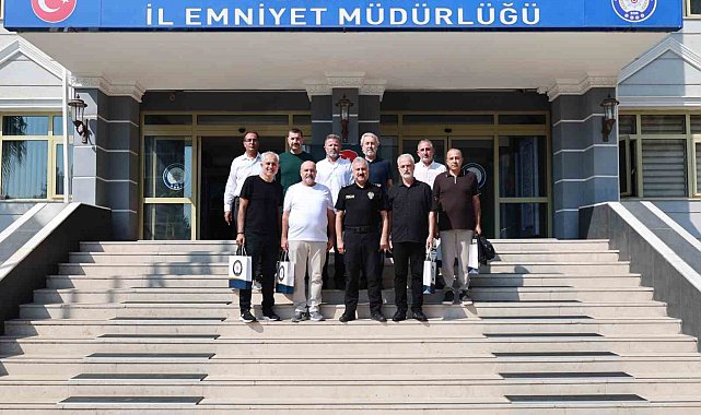 Emniyet Müdürü Aktaş, yaş haddinden emekli olan meslektaşlarıyla buluştu