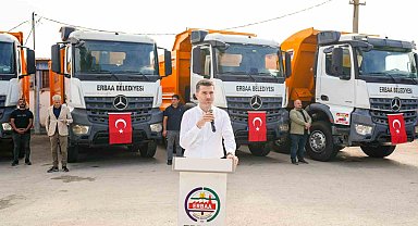 Erbaa Belediyesi araç filosunu güçlendirdi