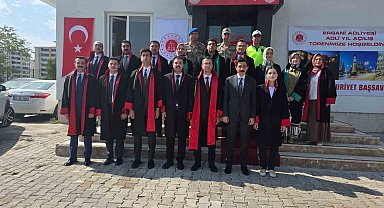 Ergani'de 2026-2027 adli yıl açılışı törenle yapıldı
