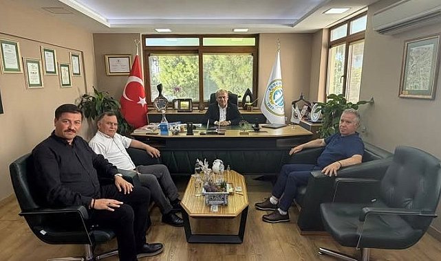 Ertaş'tan Ticaret Odasına ziyaret