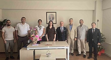 Erzincan 112 Başhekimliğine atanan Yılmaz'a hayırlı olsun ziyareti