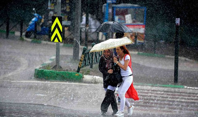 Erzincan için sağanak uyarısı