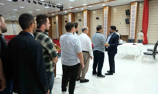 Erzincan İl Müftüsü Fakirullahoğlu personelle vedalaştı