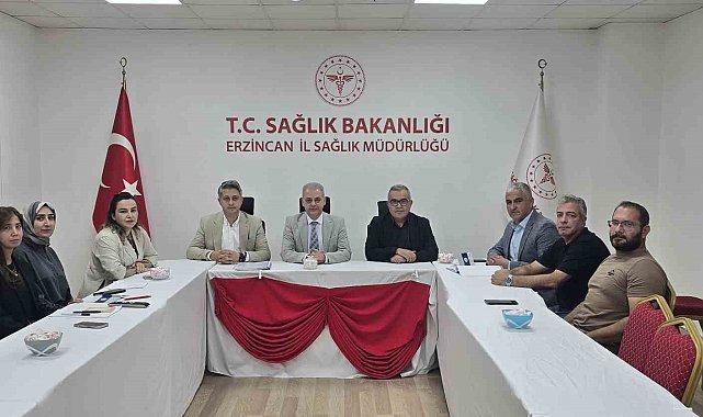 Erzincan İl Sağlık Müdürlüğünde İş Yeri Disiplin Kurulu Toplantısı yapıldı