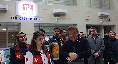 Erzincan'da 112'ye 9 ayda 155 bin 572 çağrı