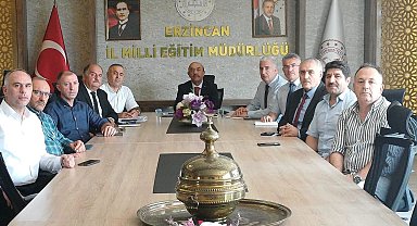 Erzincan'da imam hatip okullarının yöneticileriyle yeni eğitim öğretim yılı toplantısı yapıldı
