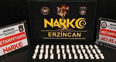 Erzincan'da midesinde uyuşturucu taşıyan şüpheli tutuklandı