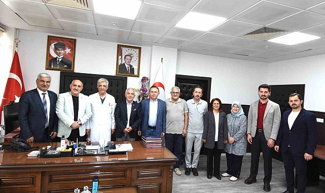 Erzurum Kent Konseyi'nden Başhekim Eroğlu'na ziyaret