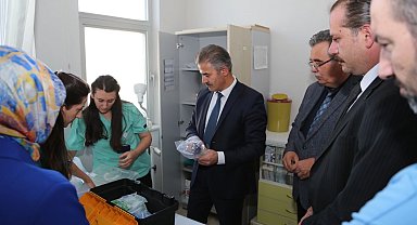 Erzurum Palandöken'de sağlık hizmetlerine yerinde inceleme