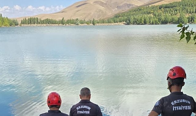 Erzurum'da gölete giren şahsın cansız bedenine ulaşıldı