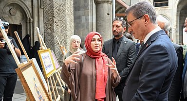 Erzurum'un kadim izleri Çifte Minareli Medrese'de sanatseverlerle buluştu