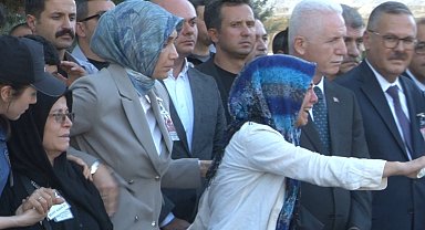 Esenyurt'ta denetim sırasında şehit olan polis memuru son yolculuğuna uğurlandı