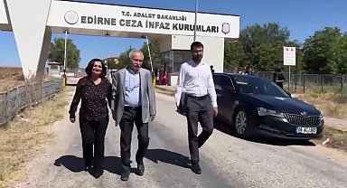 Eski Diyarbakır Büyükşehir Belediyesi Eş Başkanı Mızraklı, Edirne Cezaevi'nden tahliye edildi