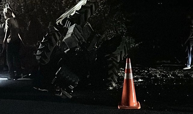 Eskişehir-Ankara yolunda kamyonla traktör çarpıştı: 1 yaralı