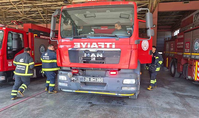 Eskişehir itfaiyesi 9 ay içerisinde 8 bin 661 vaka ihbarı aldı