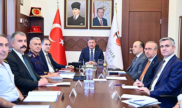 Eskişehir'de 'Eğitim ve Öğretim Yılı Okul Güvenliği ve İl Yürütme Kurulu Toplantısı' yapıldı