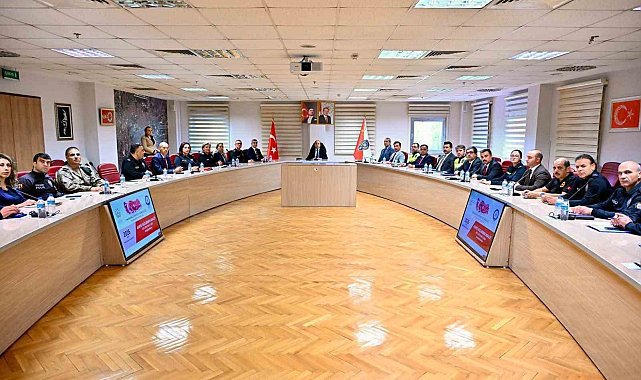 Eskişehir'de emniyetin asayiş ve güvenlik toplantısı