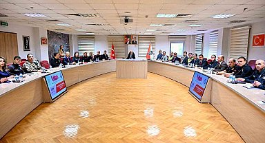 Eskişehir'de emniyetin asayiş ve güvenlik toplantısı