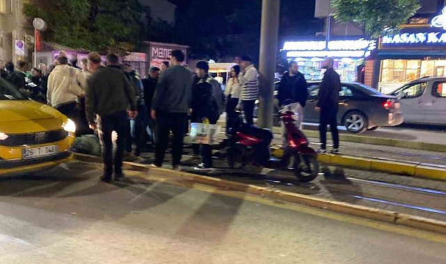 Eskişehir'de motosikletin çarptığı yaya ağır yaralandı
