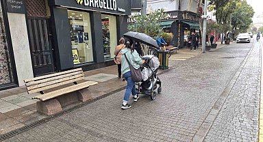 Eskişehir'de sağanak yağış etkili oldu