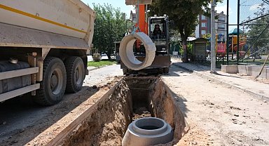 Eskişehir'de altyapı çalışmaları sürüyor