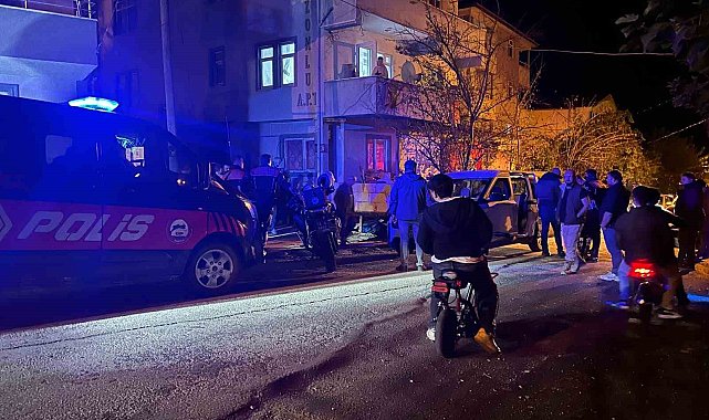 Evinde havaya ateş açan şahıs mahalleyi ayağa kaldırdı