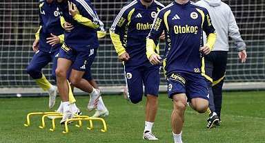 Fenerbahçe günü çift antrenmanla tamamladı