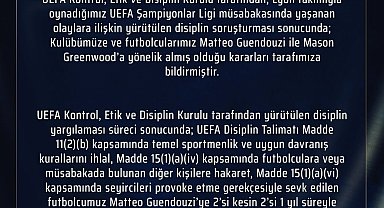 Fenerbahçe'den UEFA kararına dair açıklama