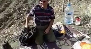 Fenomen çobanın gülümseten kahvaltı hazırlığı